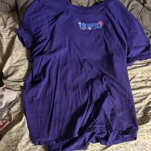 Puma Purple Short Sleeve Tee